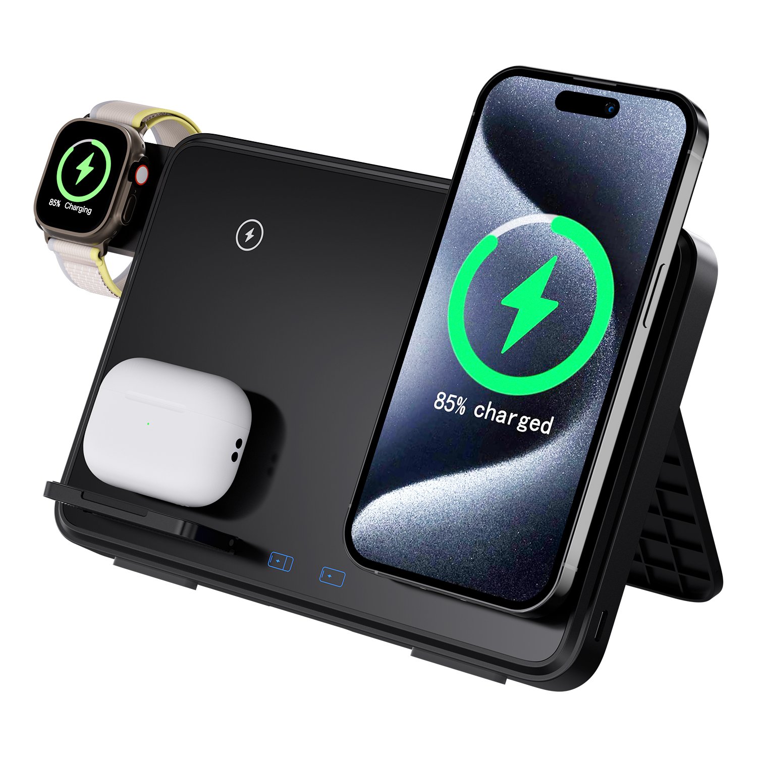 3-in-1 Phone Wireless Charger Stand