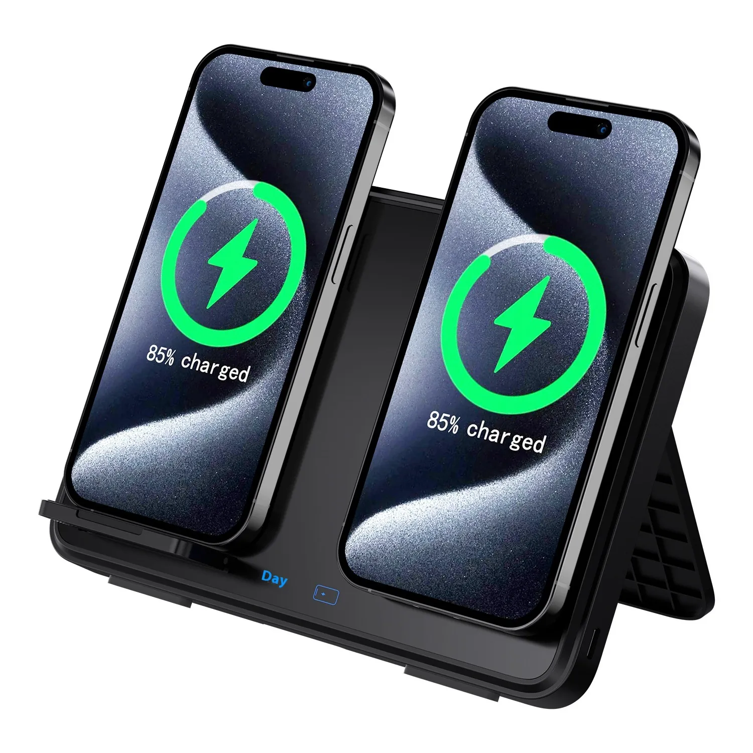 Alternative view of 3-in-1 Phone Wireless Charger Stand