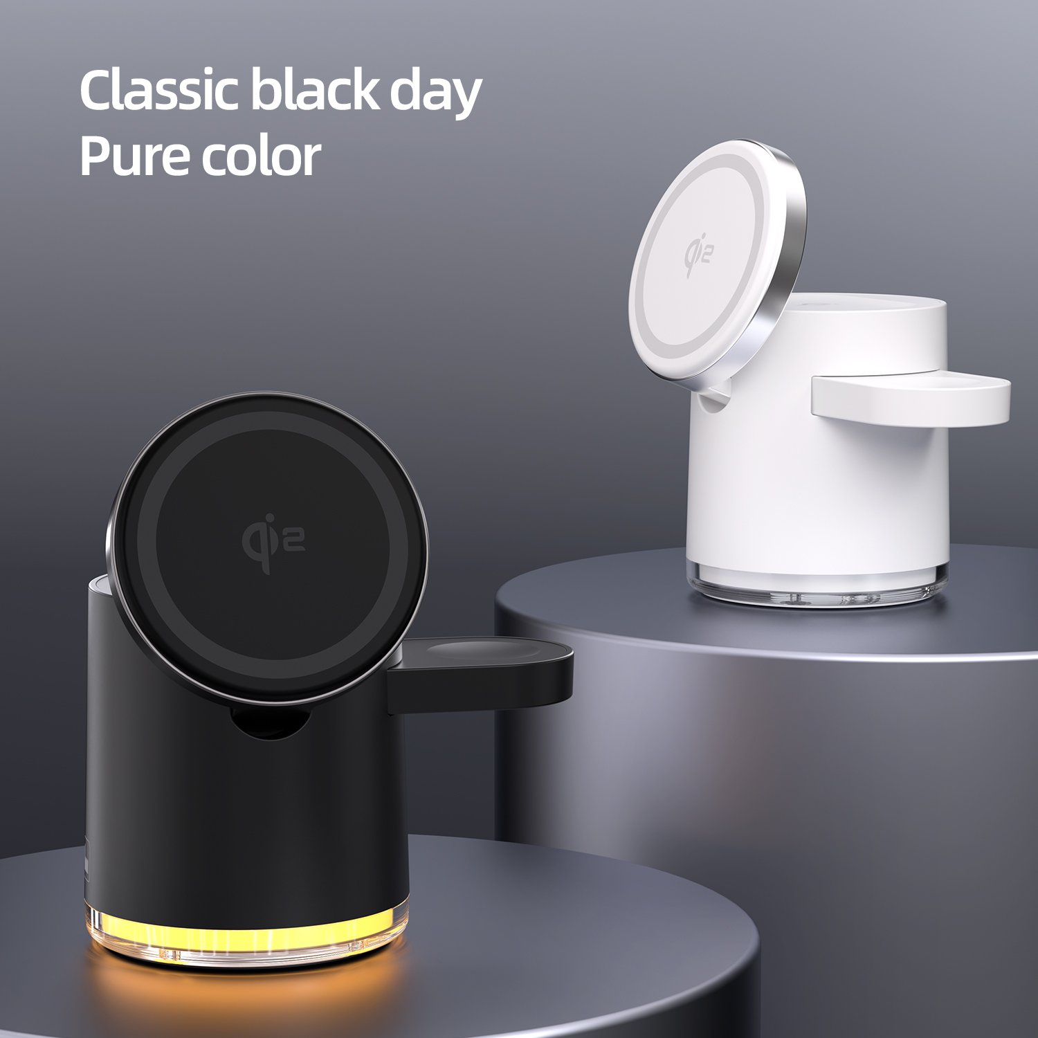 3-in-1 Wireless Charger Fast Charging Dock Stand - Image 5