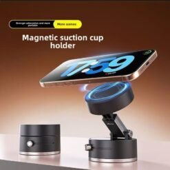 Alternative view of Magnetic Phone Holder with Vacuum Grip