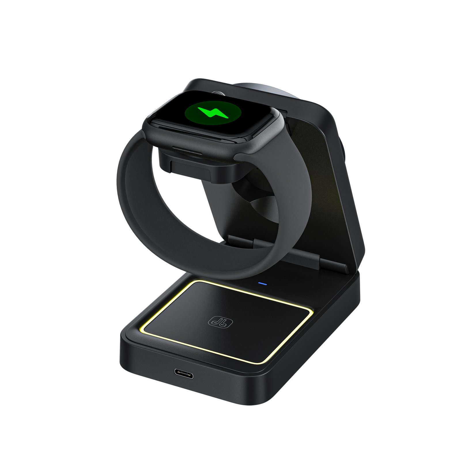 Alternative view of Folding Magnetic 3-in-1 Wireless Charger