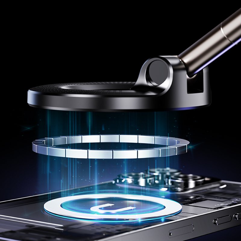 Alternative view of Magnetic Phone Holder for Car Desk Mirror