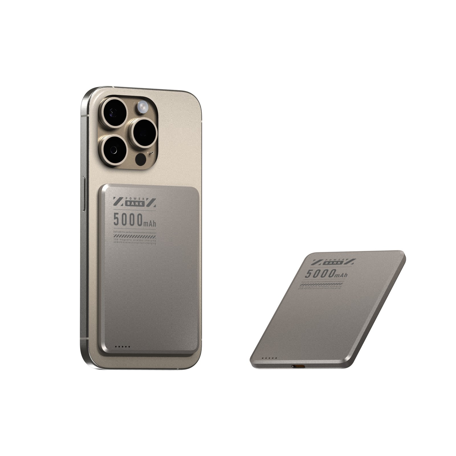 Slim Magnetic Wireless Power Bank