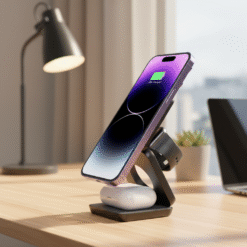 Alternative view of 3-in-1 Foldable Wireless Charging Station